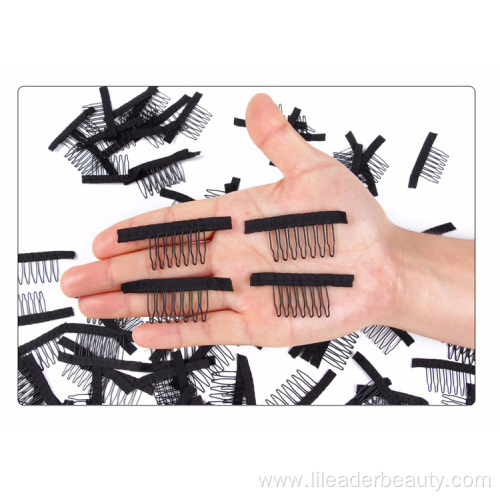 7 Teeth Stainless Steel Wig Combs For Wig